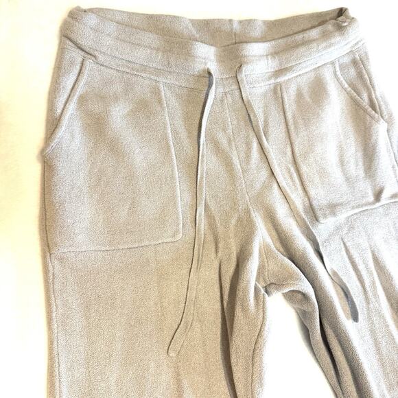Barefoot Dreams Blocked Pants Womens Jogger Cozychic Ultra Lite Knit Large L - Picture 7 of 8